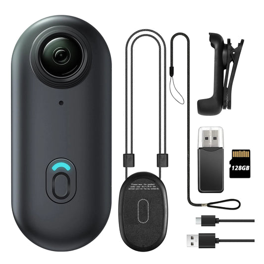 NeckCam HD - The Ultimate Hands-Free Magnetic Camera for Effortless Filming!